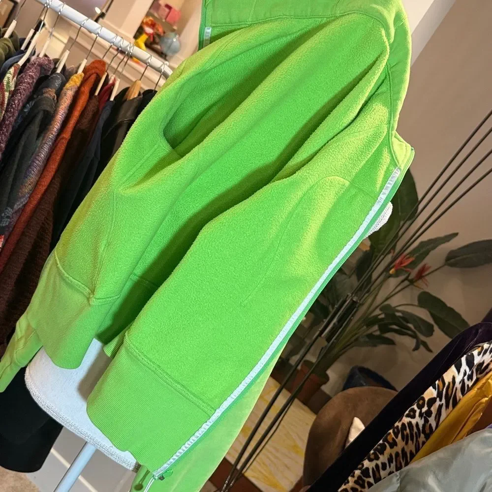 LULULEMON SCUBA HOODIE OLD SCHOOL ERA THICK FLEECE COZY & COLORFUL SIZE 8 - Picture 10 of 12